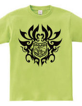 Dragon tribal emblem - Black-