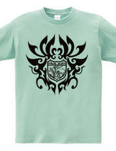 Dragon tribal emblem - Black-