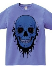 TRIBAL SKULL (blue)