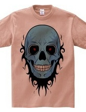 TRIBAL SKULL (blue)