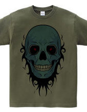 TRIBAL SKULL (blue)