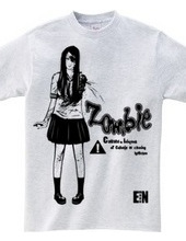 Zombie school girl