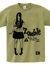 Zombie school girl