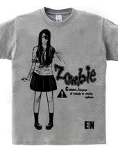 Zombie school girl