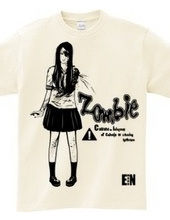 Zombie school girl