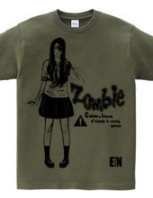 Zombie school girl