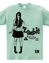 Zombie school girl