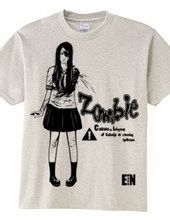 Zombie school girl