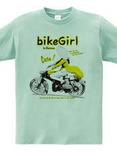 motor bike girl