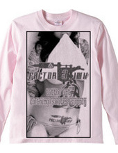  tattoo inked sexy girl long sleeve T sh