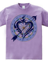 Heart tribal Darts-Navy