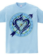 Heart tribal Darts-Navy