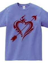 Heart tribal Steal Your Heart-Red