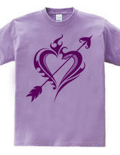 Heart tribal Steal Your Heart-Purple