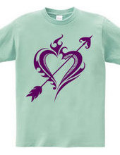 Heart tribal Steal Your Heart-Purple