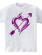 Heart tribal Steal Your Heart-Purple