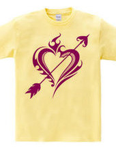 Heart tribal Steal Your Heart-Purple