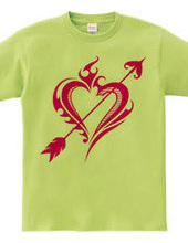 Heart tribal Steal Your Heart-Magenta
