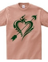 Heart tribal Steal Your Heart-Green