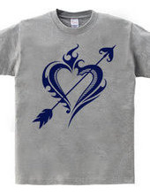 Heart tribal Steal Your Heart-Blue