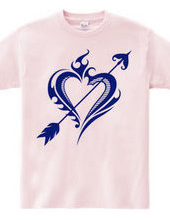 Heart tribal Steal Your Heart-Blue