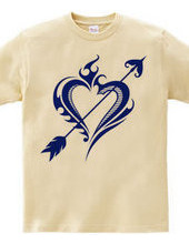 Heart tribal Steal Your Heart-Blue