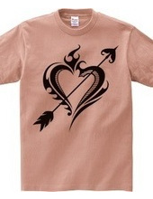 Heart tribal Steal Your Heart-Black