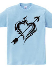 Heart tribal Steal Your Heart-Black