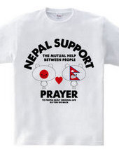 【ネパール支援チャリティTシャツ】マークマ 日本とネパールstyle