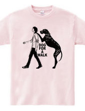 dog for a walk-B