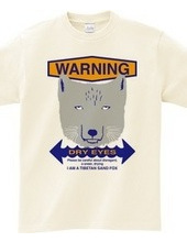 Tibetan fox WARNING SIGN-I