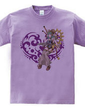 Heart type3 - steampunk-ish women - Purp