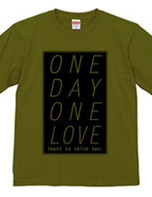 ONE DAY ON LOVE