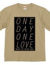 ONE DAY ON LOVE