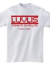 LUVLIS T shirt.