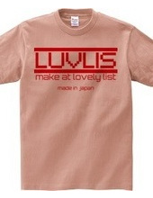 LUVLIS Tシャツ。