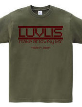 LUVLIS Tシャツ。