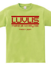 LUVLIS T shirt.