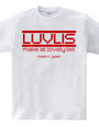 LUVLIS Tシャツ。