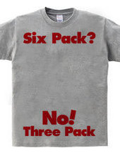 It's still three pack