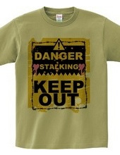 KEEP OUT (grunge)