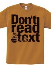 Read the character T shirt T shirt