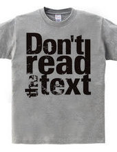 Read the character T shirt T shirt