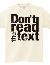 Read the character T shirt T shirt