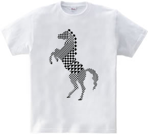 geometric horse