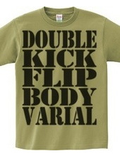 double kick flip body varial-black