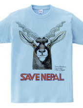 SAVE NEPAL (ブラックバック）