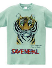 SAVE NEPAL (Bengal tiger)