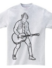 Guitar Boy(black line)