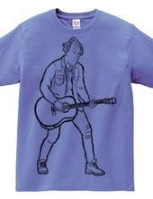 Guitar Boy(black line)